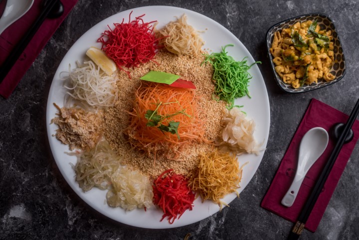 Makanan imlek Yu Sheng